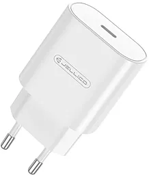 Сетевое зарядное устройство Jellico C35 25w PD USB-C home charger white - фото Сетевое зарядное устройство Jellico C35 25w PD USB-C home charger white