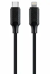 Кабель Cablexpert USB Type-C - Lightning 10.5w 1.5м сable Black (CC-USB2-CM8PM-1.5M) - фото Кабель Cablexpert USB Type-C - Lightning 10.5w 1.5м сable Black (CC-USB2-CM8PM-1.5M)