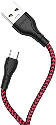 Кабель Borofone BX39 Beneficial USB-A - micro USB 12w 2.4a 1м cable Zebra - миниатюра 2 Кабель Borofone BX39 Beneficial USB-A - micro USB 12w 2.4a 1м cable Zebra - миниатюра 2