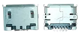 Роз'єм зарядки Nokia Asha 200 / Asha 210 5 pin, Micro-USB - фото Роз'єм зарядки Nokia Asha 200 / Asha 210 5 pin, Micro-USB