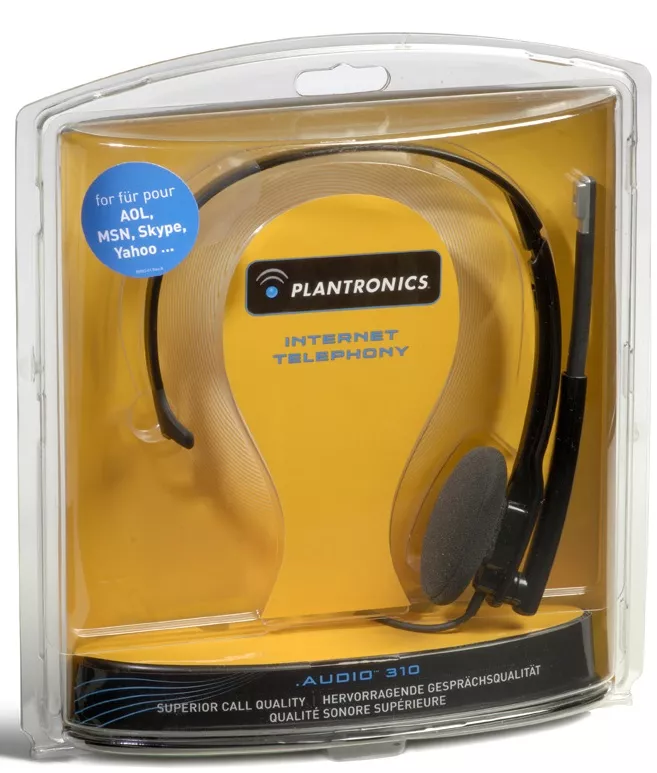 Наушники Plantronics Audio 310 Black - фото 5