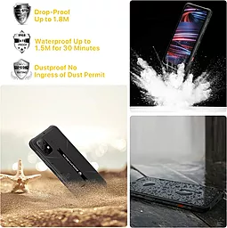 Смартфон Umidigi Bison GT2 Pro 5G 8/256GB Hack Black - миниатюра 3 Смартфон Umidigi Bison GT2 Pro 5G 8/256GB Hack Black - миниатюра 3