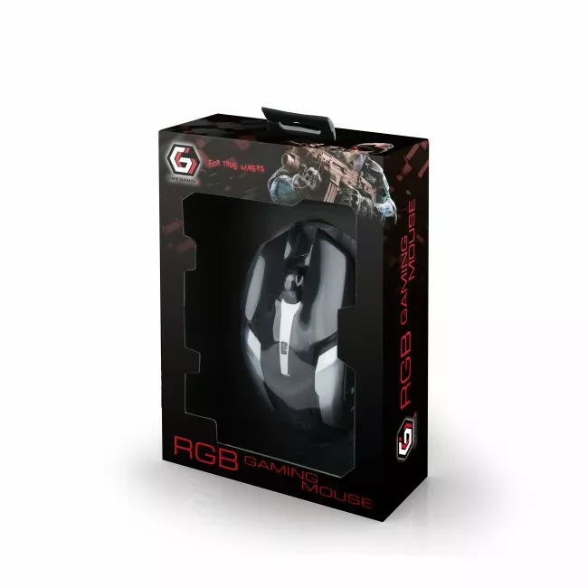 Комп'ютерна мишка Gembird MUSG-07 Black - фото 7