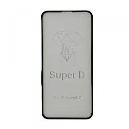 Защитное стекло 1TOUCH SUPER D Apple iPhone X, iPhone 11 Pro Black