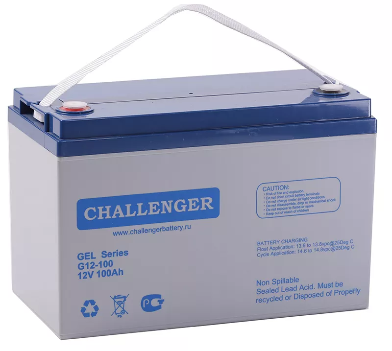 Аккумуляторная батарея Challenger 12V 100Ah (G12-100) - фото 1