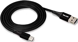 Кабель Walker C705 USB-A - Type-C 12w 2.4a 1м cable Black - фото Кабель Walker C705 USB-A - Type-C 12w 2.4a 1м cable Black