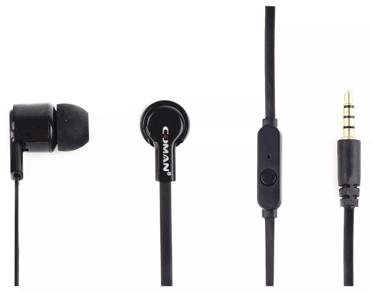 Навушники Coman CM-53 Black - фото 1