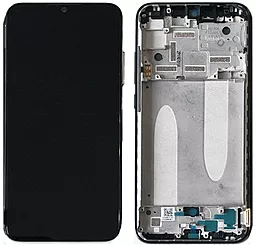 Дисплей Xiaomi Mi A3, Mi CC9e з тачскріном і рамкою, оригінал, Black