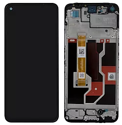 Дисплей Realme 9i 4G с тачскрином и рамкой, Black - фото Дисплей Realme 9i 4G с тачскрином и рамкой, Black