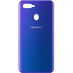 Задняя крышка корпуса Oppo A5S Blue - фото Задняя крышка корпуса Oppo A5S Blue