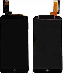 Дисплей Meizu M1, M1 Mini с тачскрином, оригинал, Black