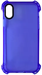 Чехол 1TOUCH Corner Anti-Shock Case для Apple iPhone XS Max Blue