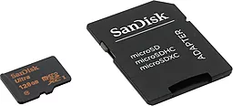 Карта пам'яті SanDisk microSDXC 128GB Ultra Class 10 UHS-I + SD-адаптер (SDSQUNC-128G-GN6IA) - фото Карта пам'яті SanDisk microSDXC 128GB Ultra Class 10 UHS-I + SD-адаптер (SDSQUNC-128G-GN6IA)
