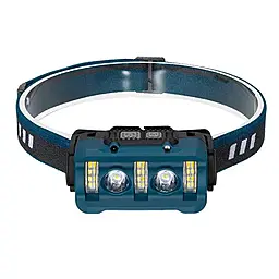 Уценка! Налобный фонарик Bailong Police W-6112A-2XPE+12SMD+6SMD(white+red) (аккумуляторный) - фото Уценка! Налобный фонарик Bailong Police W-6112A-2XPE+12SMD+6SMD(white+red) (аккумуляторный)