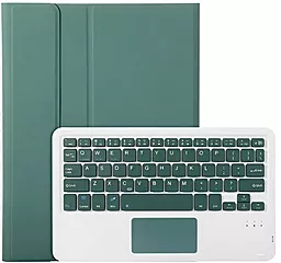 Чехол для планшета BeCover TouchPad с безпроводной клавиатурой для Samsung Galaxy Tab A9 Plus Dark Green (712413) - фото Чехол для планшета BeCover TouchPad с безпроводной клавиатурой для Samsung Galaxy Tab A9 Plus Dark Green (712413)
