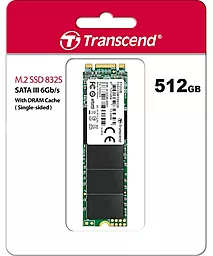 SSD Накопитель Transcend MTS832S 512 GB (TS512GMTS832S)