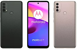 Motorola Moto E40 4/64GB Pink Clay - миниатюра 2