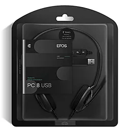 Наушники Epos PC 8 USB Black - миниатюра 9 Наушники Epos PC 8 USB Black - миниатюра 9