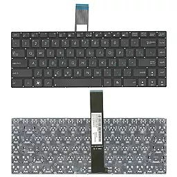 Клавиатура для ноутбука Asus N46 без рамки черная