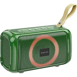 Колонки акустичні Borofone BR17 Dark Green - фото Колонки акустичні Borofone BR17 Dark Green