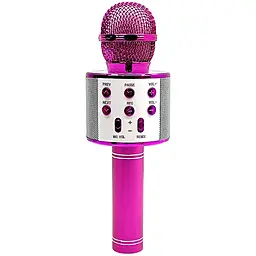 Микрофон-Колонка Epik WS858 Pink - фото Микрофон-Колонка Epik WS858 Pink