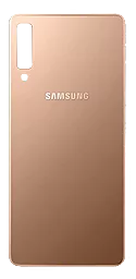 Задняя крышка корпуса Samsung Galaxy A7 2018 A750  Gold