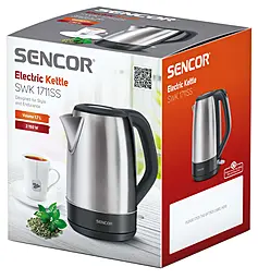 Kettle/metall SENCOR SWK 1711SS - миниатюра 3 Kettle/metall SENCOR SWK 1711SS - миниатюра 3