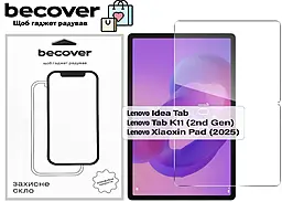 Захисне скло BeCover для Lenovo Idea Tab, K11 (2nd Gen) TB336, Xiaoxin Pad 11" (2025) (713678) - фото Захисне скло BeCover для Lenovo Idea Tab, K11 (2nd Gen) TB336, Xiaoxin Pad 11" (2025) (713678)