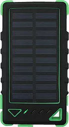 Повербанк TOTO TBL-88 Solar 8000 mAh Black/Green - фото Повербанк TOTO TBL-88 Solar 8000 mAh Black/Green