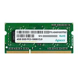 Оперативная память для ноутбука Apacer SoDIMM DDR3 4GB 1333MHz (DS.04G2J.K9M)