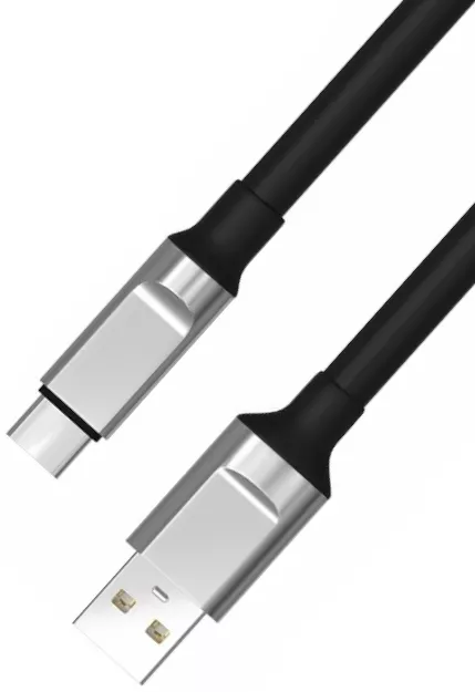 Кабель Walker C915 USB-A - Type-C 15w 3.3a 1м cable Black - фото 2