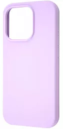 Чохол Wave Full Silicone Cover для Apple iPhone 15 Pro Max  Lilac