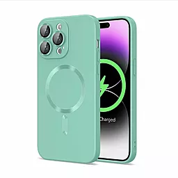 Чохол Cosmic Frame MagSafe Color for Apple iPhone 15 Pro  Light Green