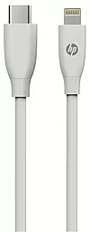 Кабель USB PD HP 2M USB Type-C - Lightning Cable White