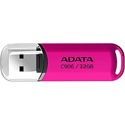 Флешка ADATA 32 GB C906 USB 2.0 (AC906-32G-RPP) pink - фото Флешка ADATA 32 GB C906 USB 2.0 (AC906-32G-RPP) pink
