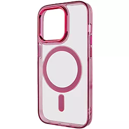 Чехол Epik Iris with MagSafe для Apple iPhone 13 Pro Dark Pink - миниатюра 3