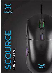 Компьютерная мышка NOXO Scourge Gaming mouse USB Black (4770070881965) - миниатюра 6