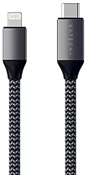Кабель USB PD Satechi 1.8M USB Type-C - Lightning Cable Space Gray (ST-TCL18M)