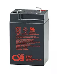 Аккумуляторная батарея CSB 6V 4.5Ah (GP645)