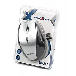 Компьютерная мышка Maxxtro Mr-311 Black-silver - миниатюра 4