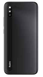 Задняя крышка корпуса Xiaomi Redmi 9A / Redmi 9AT / Redmi 9i со стеклом камеры Original Carbon Gray