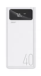 Повербанк Remax RPP-113 Mengine Series 40000mAh White - фото Повербанк Remax RPP-113 Mengine Series 40000mAh White