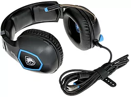 Навушники Sades SA-905 Dazzle Black/Blue - мініатюра 2