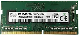 Оперативная память для ноутбука Hynix SO-DIMM 4GB/2400 DDR4 Hynix (HMA851S6AFR6N-UHN0)
