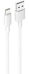 Кабель XO NB156 USB-A - Type-C 12w 2.4a 1м cable White