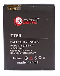 Аккумулятор Samsung S8600 Wave 3 / EB484659V / BMS6334 (1500 mAh) ExtraDigital