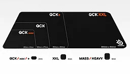 Килимок Steelseries QcK Heavy Gaming (63008) - мініатюра 3