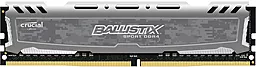 Оперативна пам'ять Crucial 8GB DDR4 3000MHz Ballistix Sport LT Gray (BLS8G4D30AESBK)