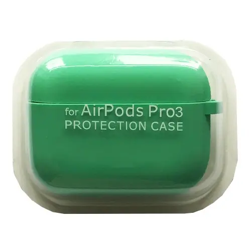 Силіконовий чохол NICHOSI для Apple AirPods PRO 3 Mint - фото 1