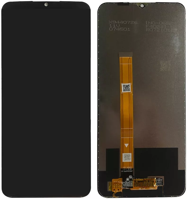 Дисплей Realme C25, C25s с тачскрином, Black - фото 1